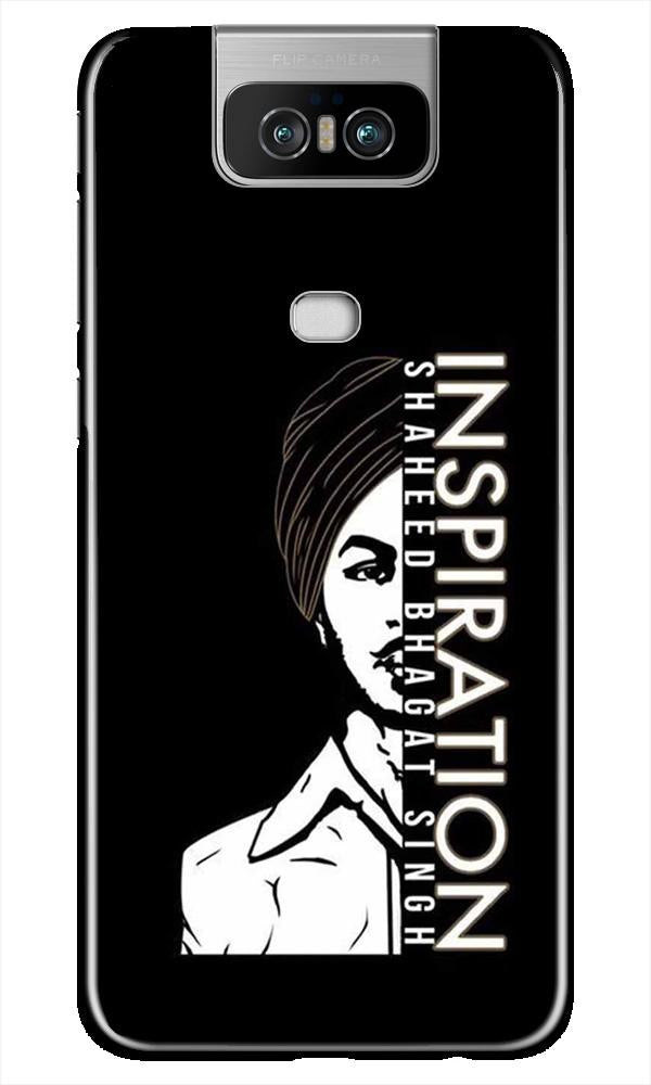 Bhagat Singh Mobile Back Case for Asus Zenfone 6z (Design - 329)
