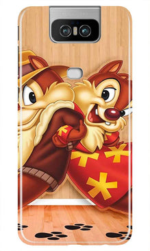 Chip n Dale Mobile Back Case for Asus Zenfone 6z (Design - 335)