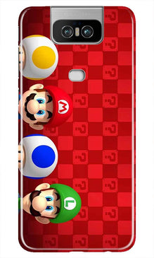 Mario Mobile Back Case for Asus Zenfone 6z (Design - 337)