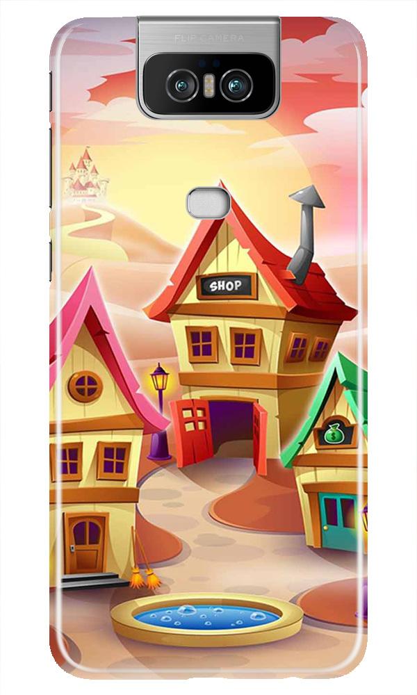 Sweet Home Mobile Back Case for Asus Zenfone 6z (Design - 338)