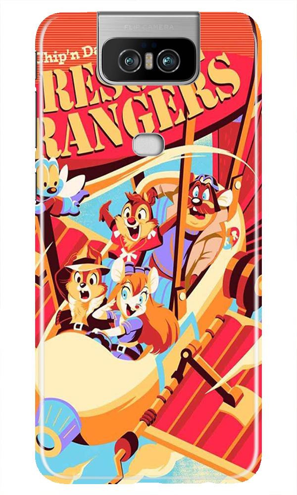 Rescue Rangers Mobile Back Case for Asus Zenfone 6z (Design - 341)