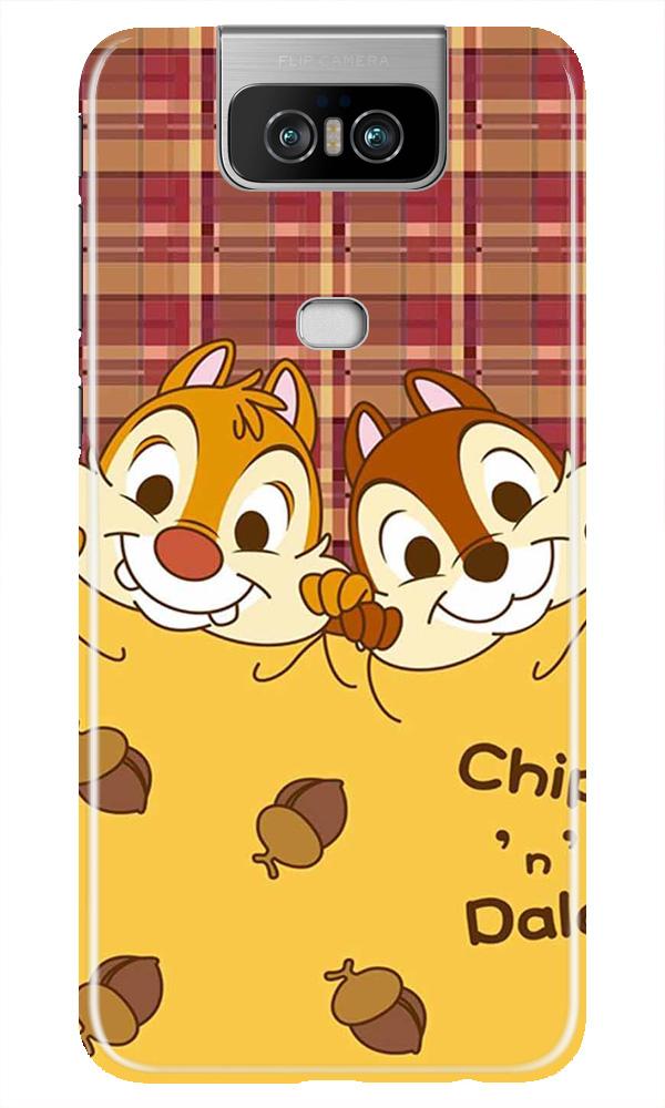 Chip n Dale Mobile Back Case for Asus Zenfone 6z (Design - 342)