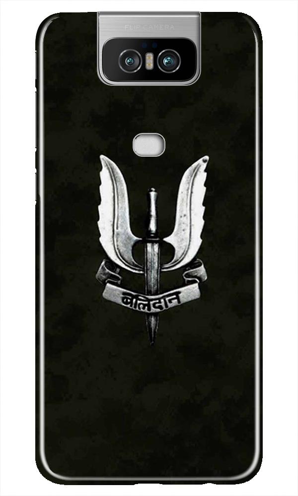 Balidaan Mobile Back Case for Asus Zenfone 6z (Design - 355)