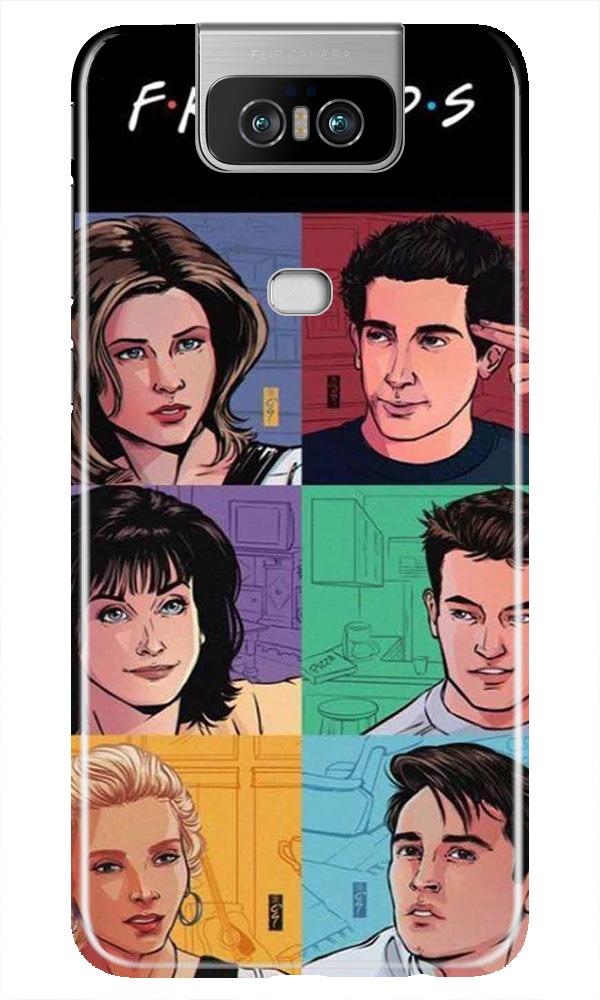 Friends Mobile Back Case for Asus Zenfone 6z (Design - 357)