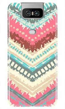 Pattern Mobile Back Case for Asus Zenfone 6z (Design - 368)