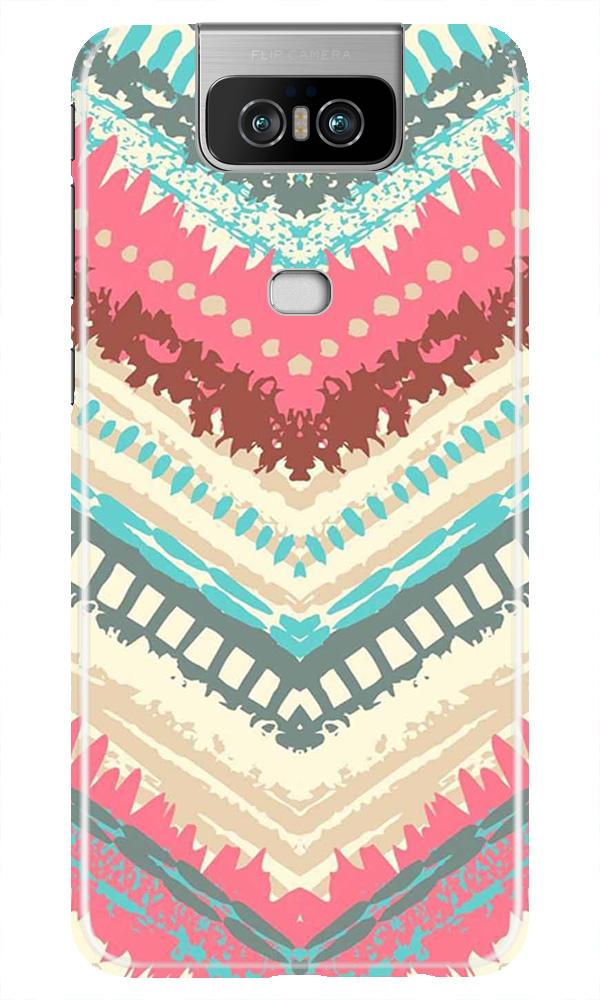 Pattern Mobile Back Case for Asus Zenfone 6z (Design - 368)