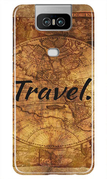 Travel Mobile Back Case for Asus Zenfone 6z (Design - 375)