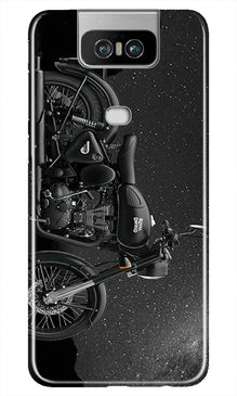 Royal Enfield Mobile Back Case for Asus Zenfone 6z (Design - 381)