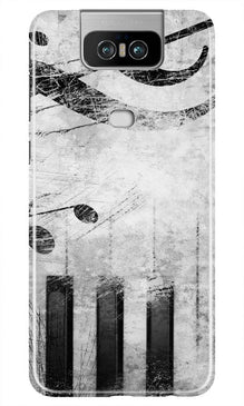 Music Mobile Back Case for Asus Zenfone 6z (Design - 394)