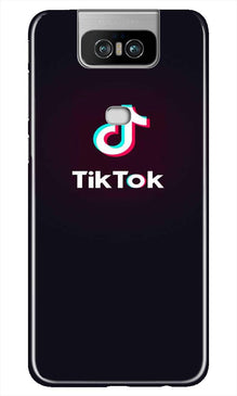 Tiktok Mobile Back Case for Asus Zenfone 6z (Design - 396)