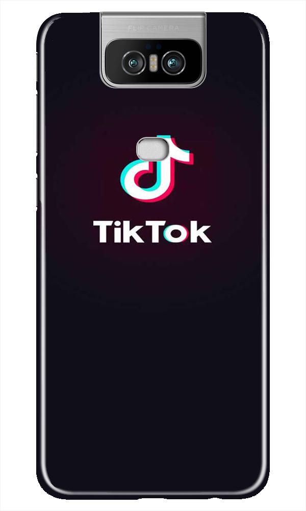 Tiktok Mobile Back Case for Asus Zenfone 6z (Design - 396)