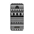 Black white Pattern Case for Moto Z3 Play