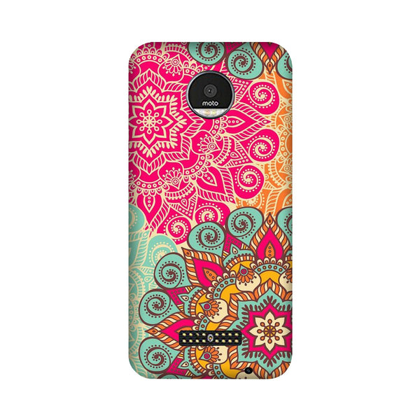 Rangoli art Case for Moto Z2 Play