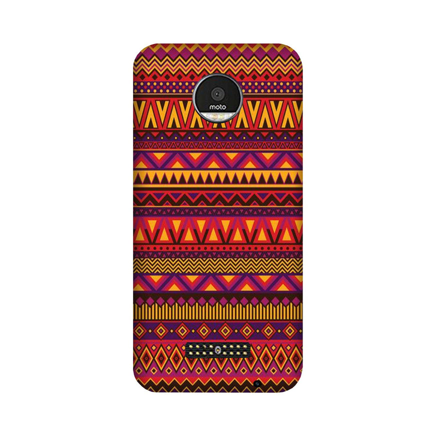 Zigzag line pattern2 Case for Moto Z2 Play