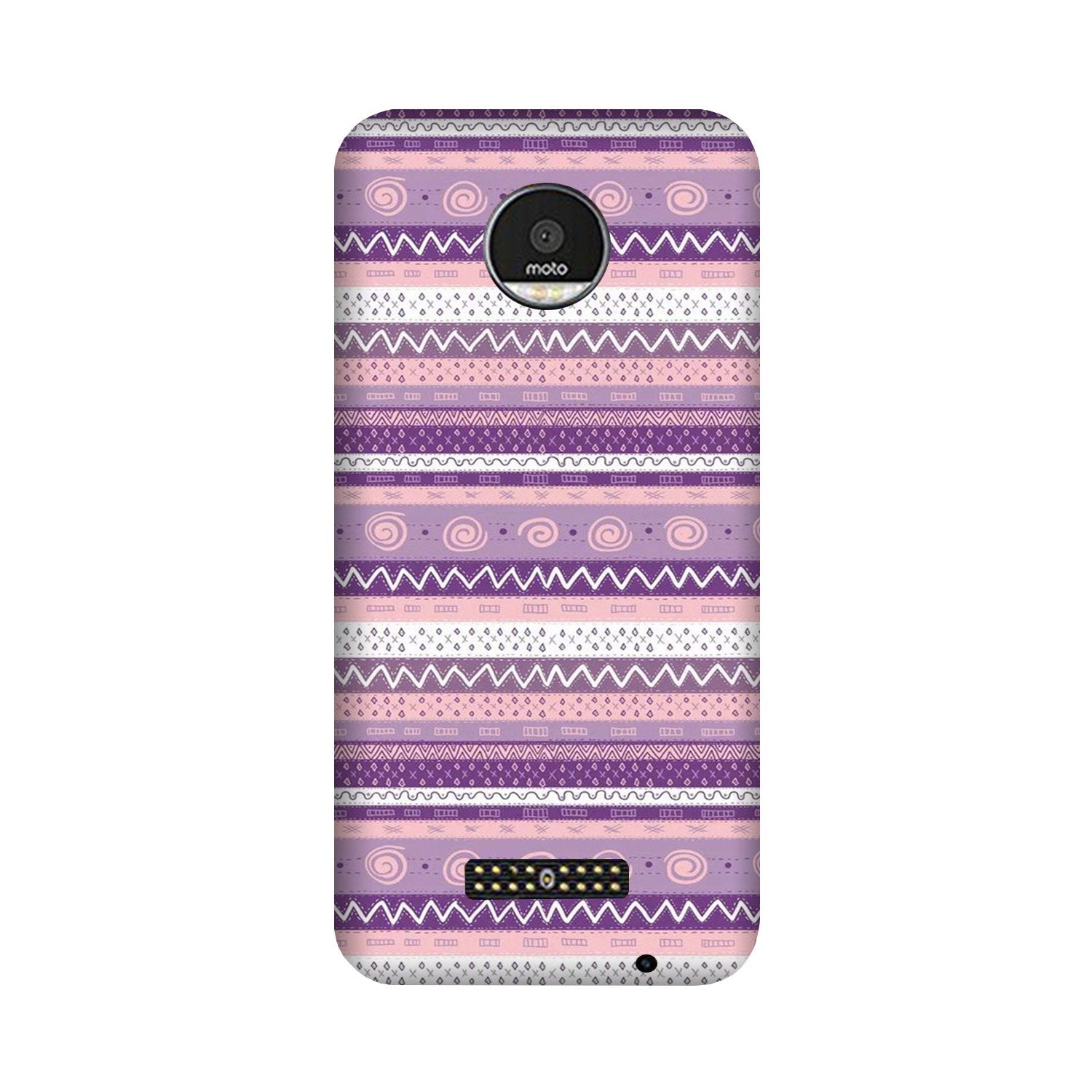 Zigzag line pattern3 Case for Moto Z2 Play