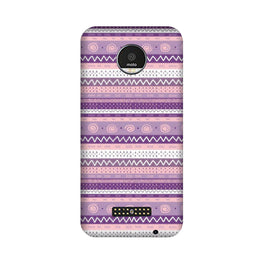 Zigzag line pattern3 Case for Moto Z3 Play