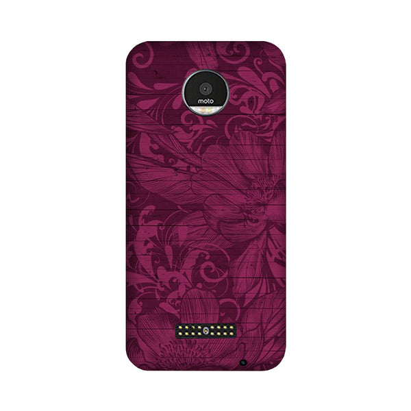 Purple Backround Case for Moto Z3 Play