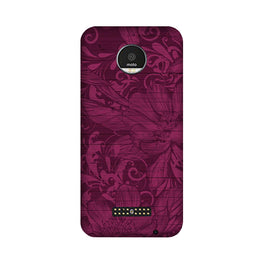 Purple Backround Case for Moto Z Play