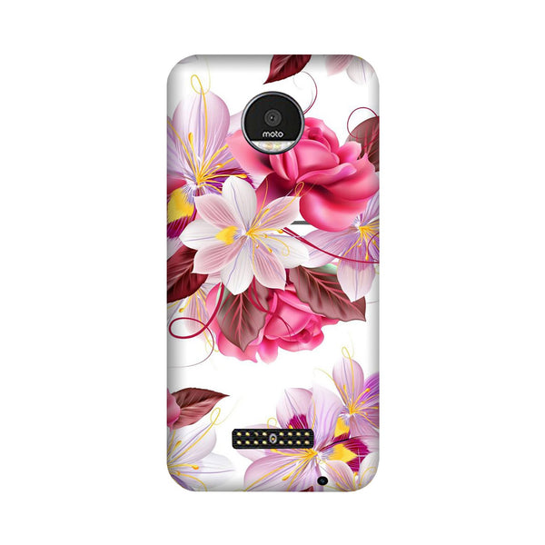 Beautiful flowers Case for Moto Z3 Play