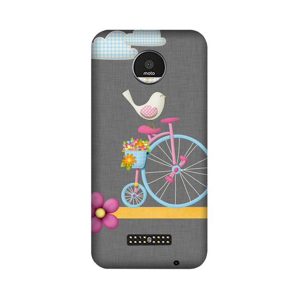 Sparron with cycle Case for Moto Z2 Play