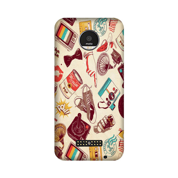 Vintage Case for Moto Z Play