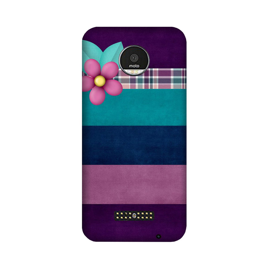 Purple Blue Case for Moto Z3 Play