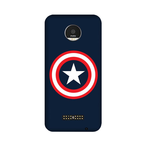 Captain America Case for Moto Z Play