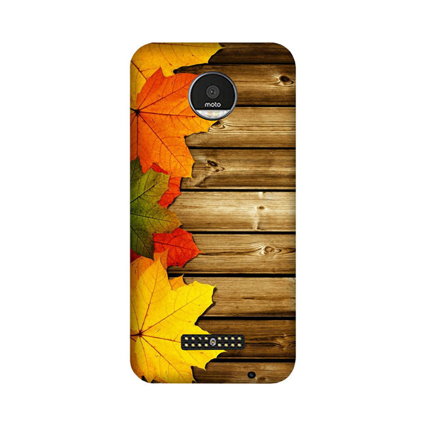 Wooden look3 Case for Moto Z3 Play