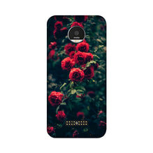 Red Rose Case for Moto Z2 Play