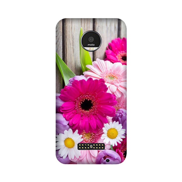 Coloful Daisy2 Case for Moto Z3 Play