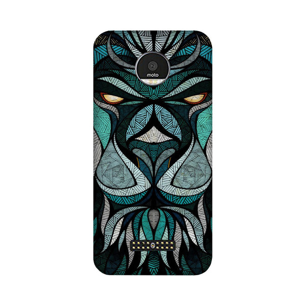 Lion Case for Moto Z2 Play