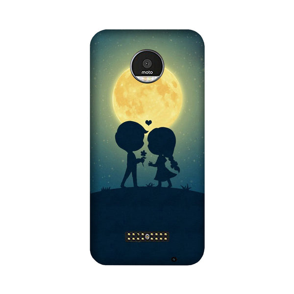 Love Couple Case for Moto Z2 Play  (Design - 109)