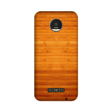 Wooden Look Case for Moto Z2 Play  (Design - 111)