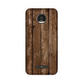 Wooden Look Case for Moto Z2 Play  (Design - 112)