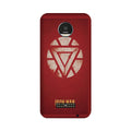Iron Man Superhero Case for Moto Z2 Play  (Design - 115)