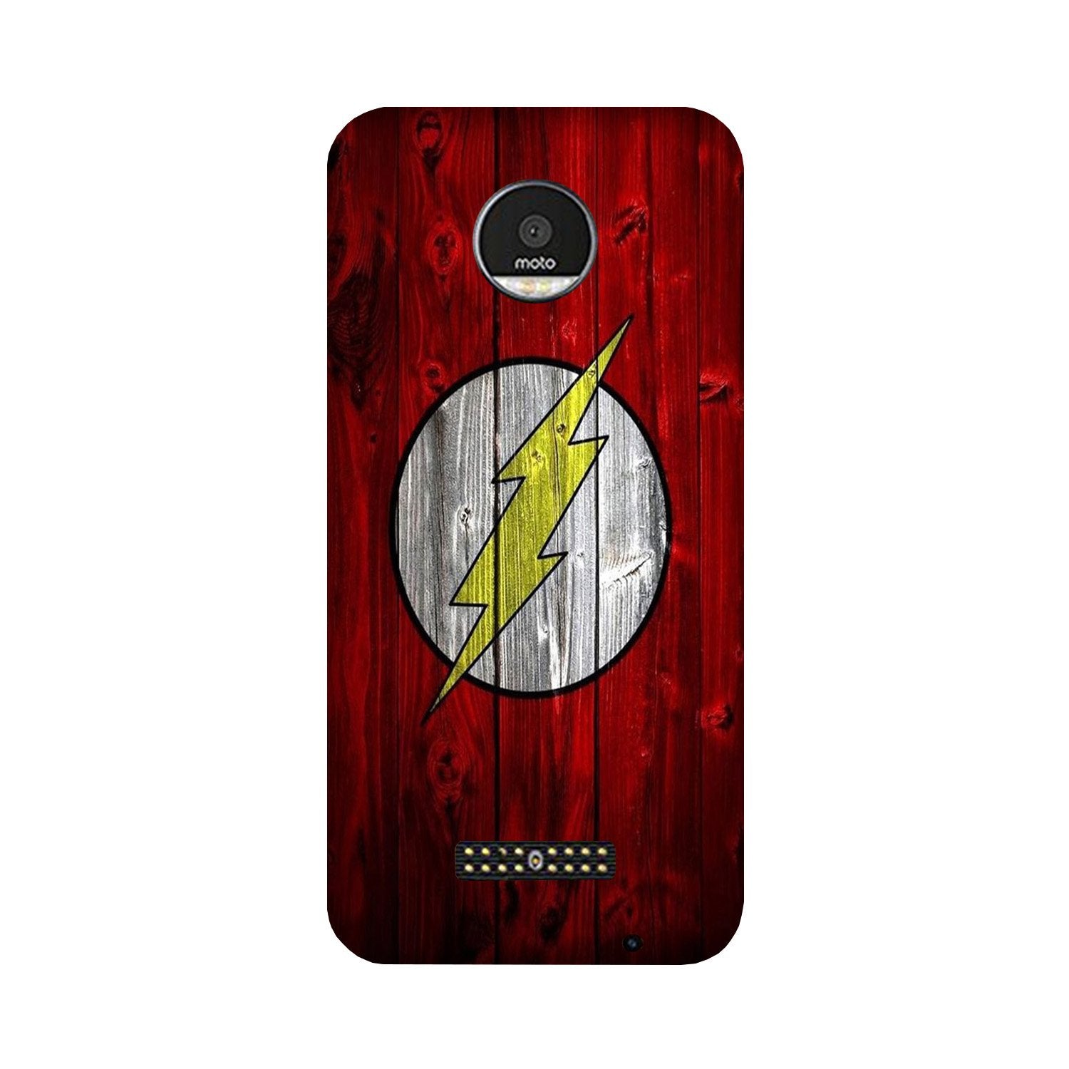 Flash Superhero Case for Moto Z2 Play(Design - 116)