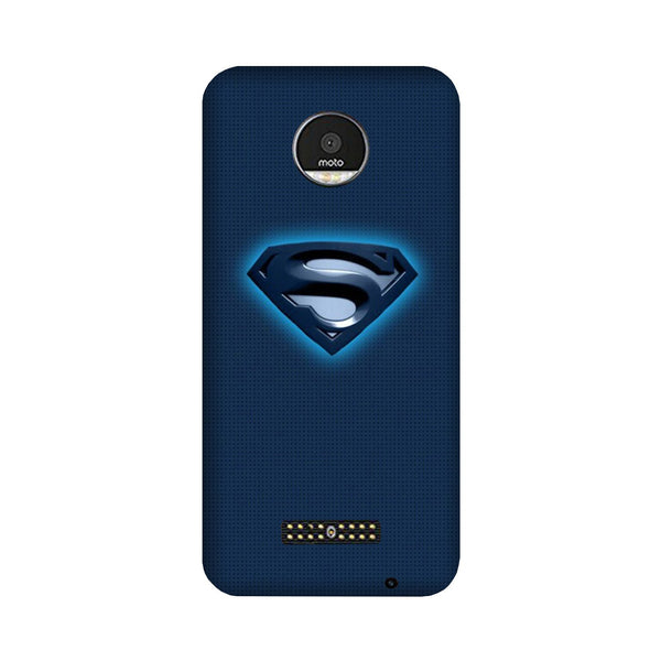 Superman Superhero Case for Moto Z Play  (Design - 117)