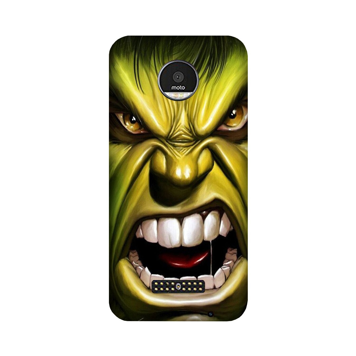 Hulk Superhero Case for Moto Z2 Play  (Design - 121)