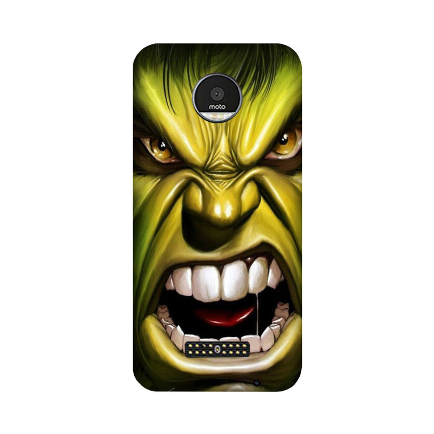 Hulk Superhero Case for Moto Z2 Play  (Design - 121)