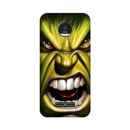 Hulk Superhero Case for Moto Z3 Play(Design - 121)