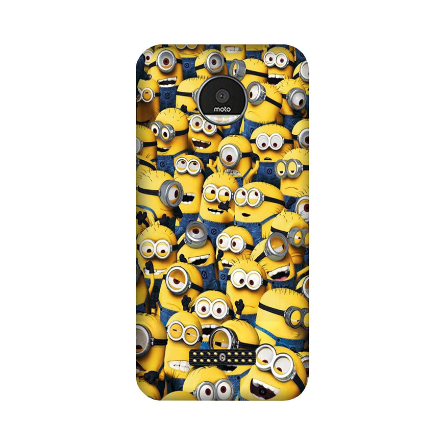 Minions Case for Moto Z2 Play  (Design - 126)