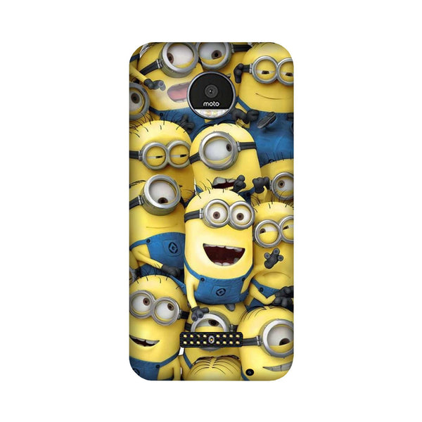 Minions Case for Moto Z3 Play  (Design - 127)
