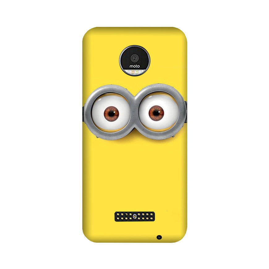 Minions Case for Moto Z Play  (Design - 128)