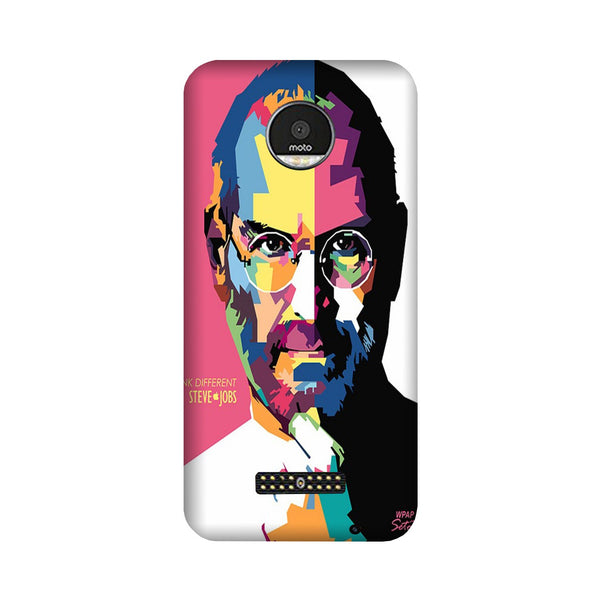 Steve Jobs Case for Moto Z Play  (Design - 132)