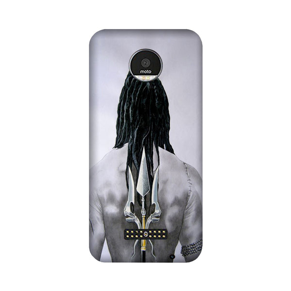 Lord Shiva Case for Moto Z2 Play  (Design - 135)