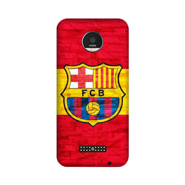 FCB Football Case for Moto Z2 Play  (Design - 174)