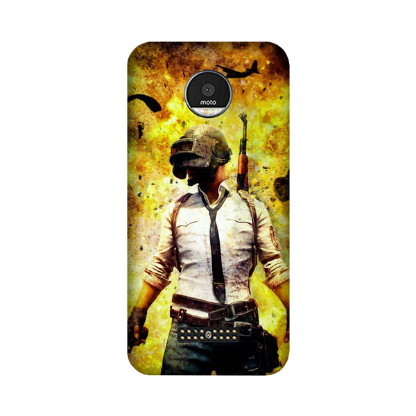 Pubg Case for Moto Z Play  (Design - 180)