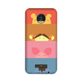 Cartoon Case for Moto Z3 Play (Design - 183)