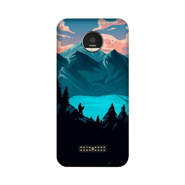 Mountains Case for Moto Z Play (Design - 186)