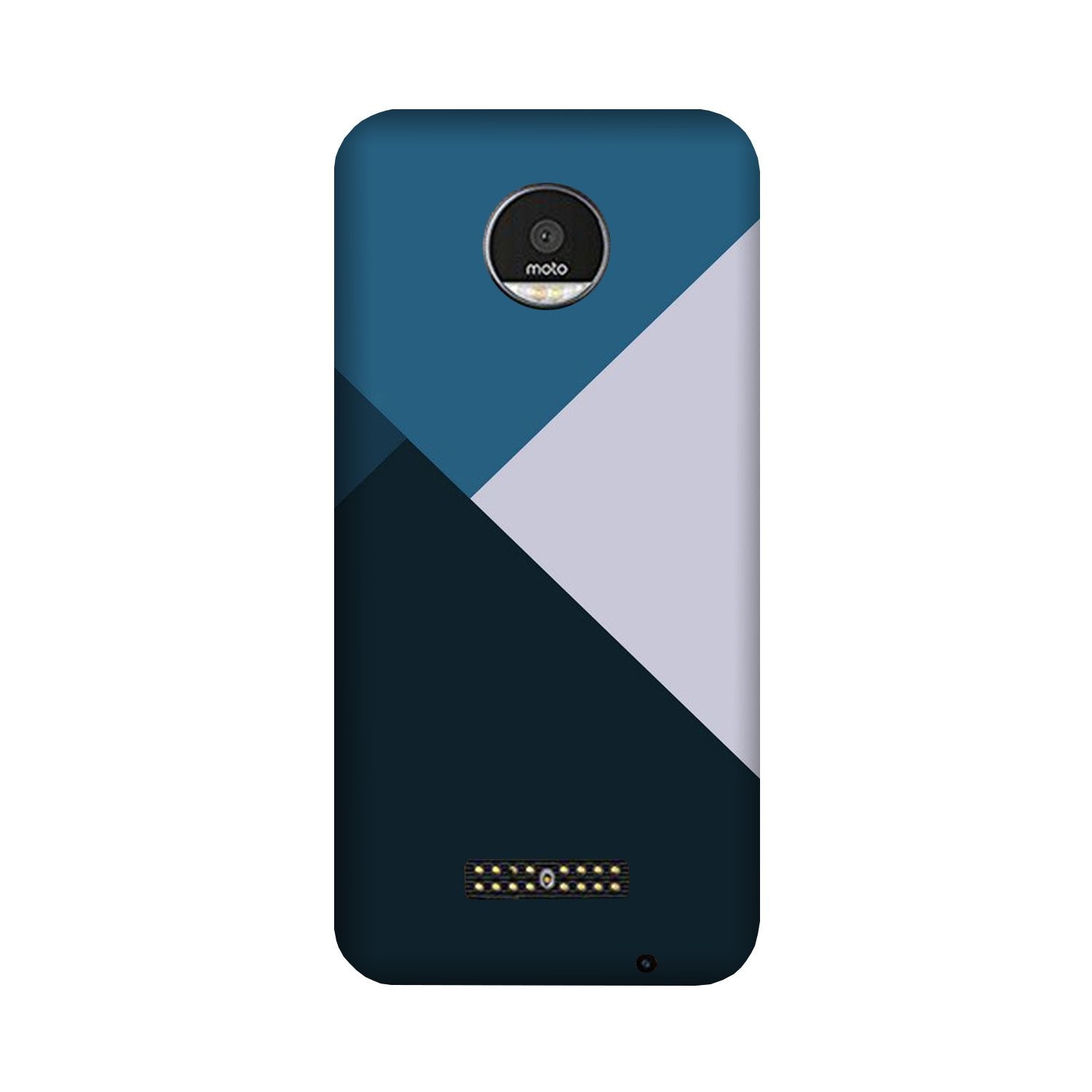 Blue Shades Case for Moto Z2 Play (Design - 188)